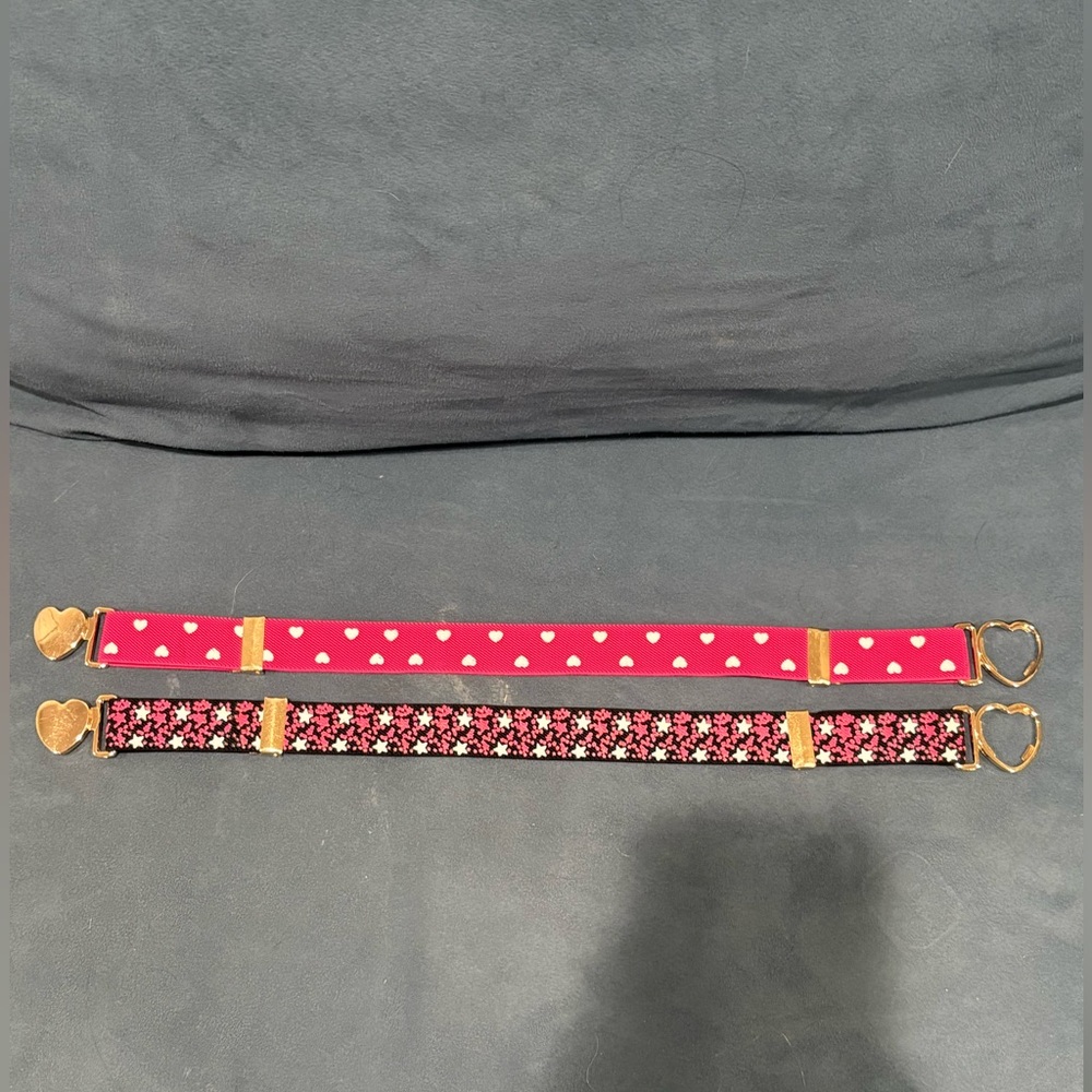 Bundle of cute belts - perfect for Valentines day!